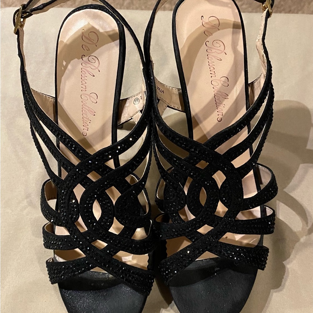 Strappy Evening Heels 2 1/2 inches